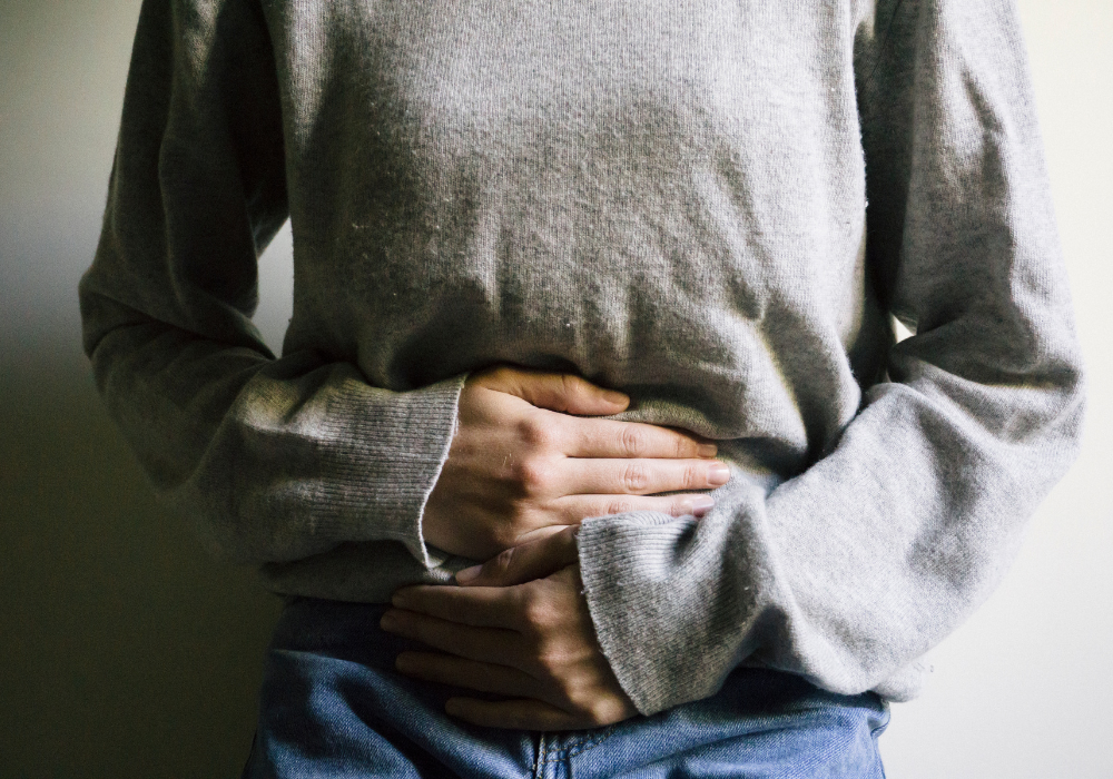 Person with pelvic floor dyssynergia