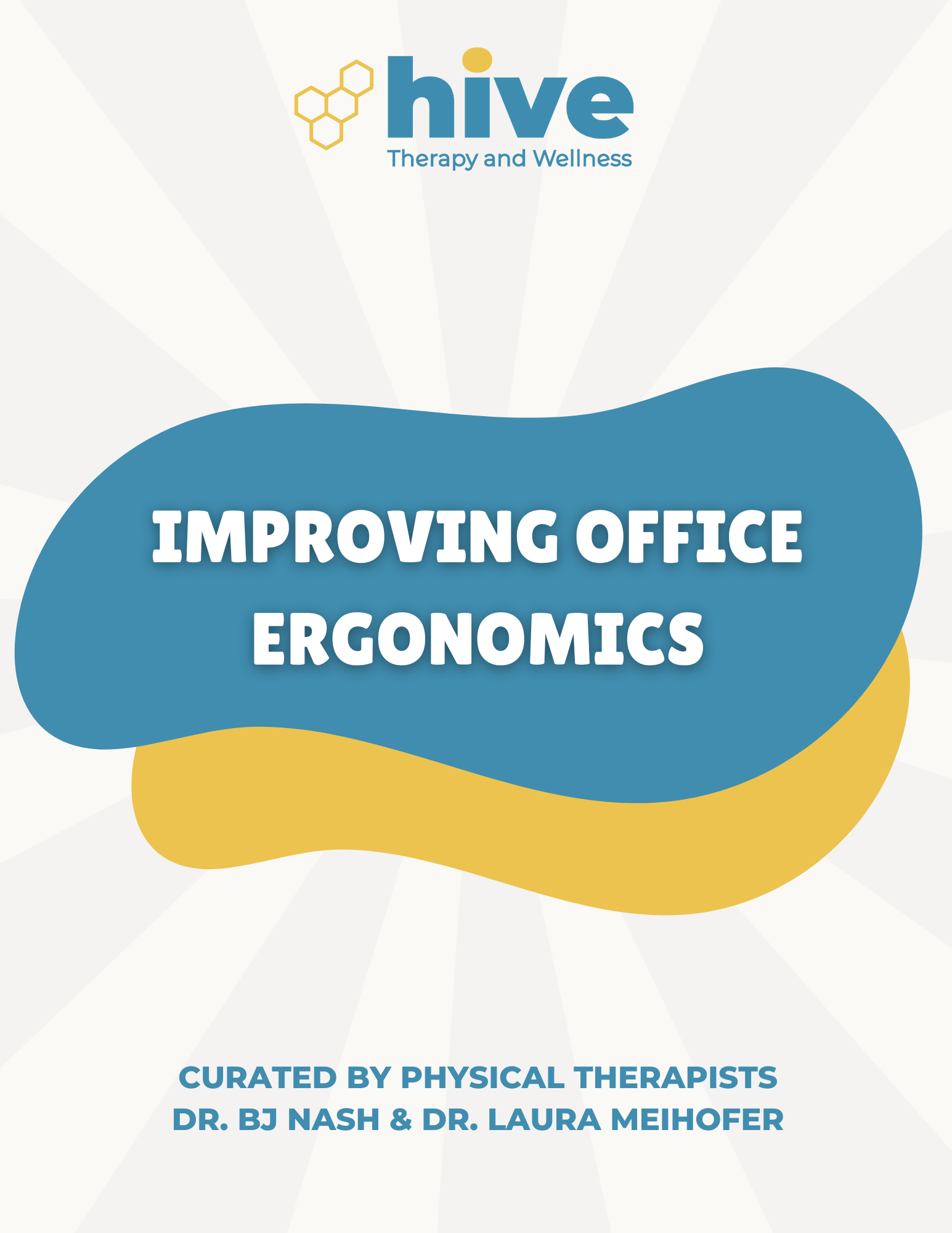 Improving Office Ergonomics guide cover